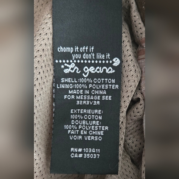 Vintage Y2K LRG Roots and Equipment Plaid Bomber Jacket Mens 4X Brown Orange - Picture 5 of 16